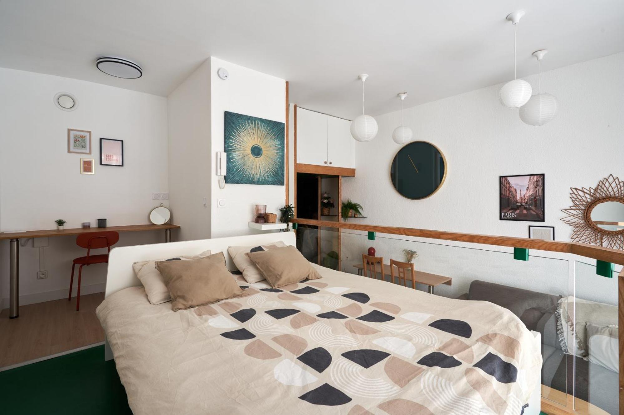 Contemporary Studio Apartment For 2 Ternes 파리 외부 사진